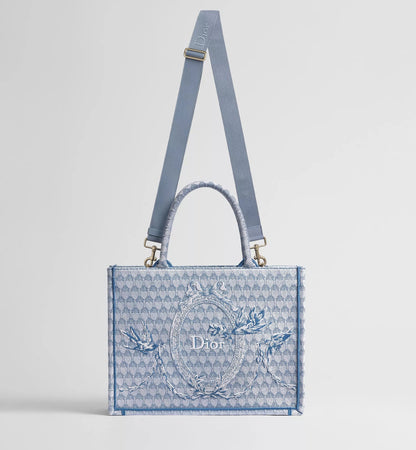 Medium Book Tote with Strap