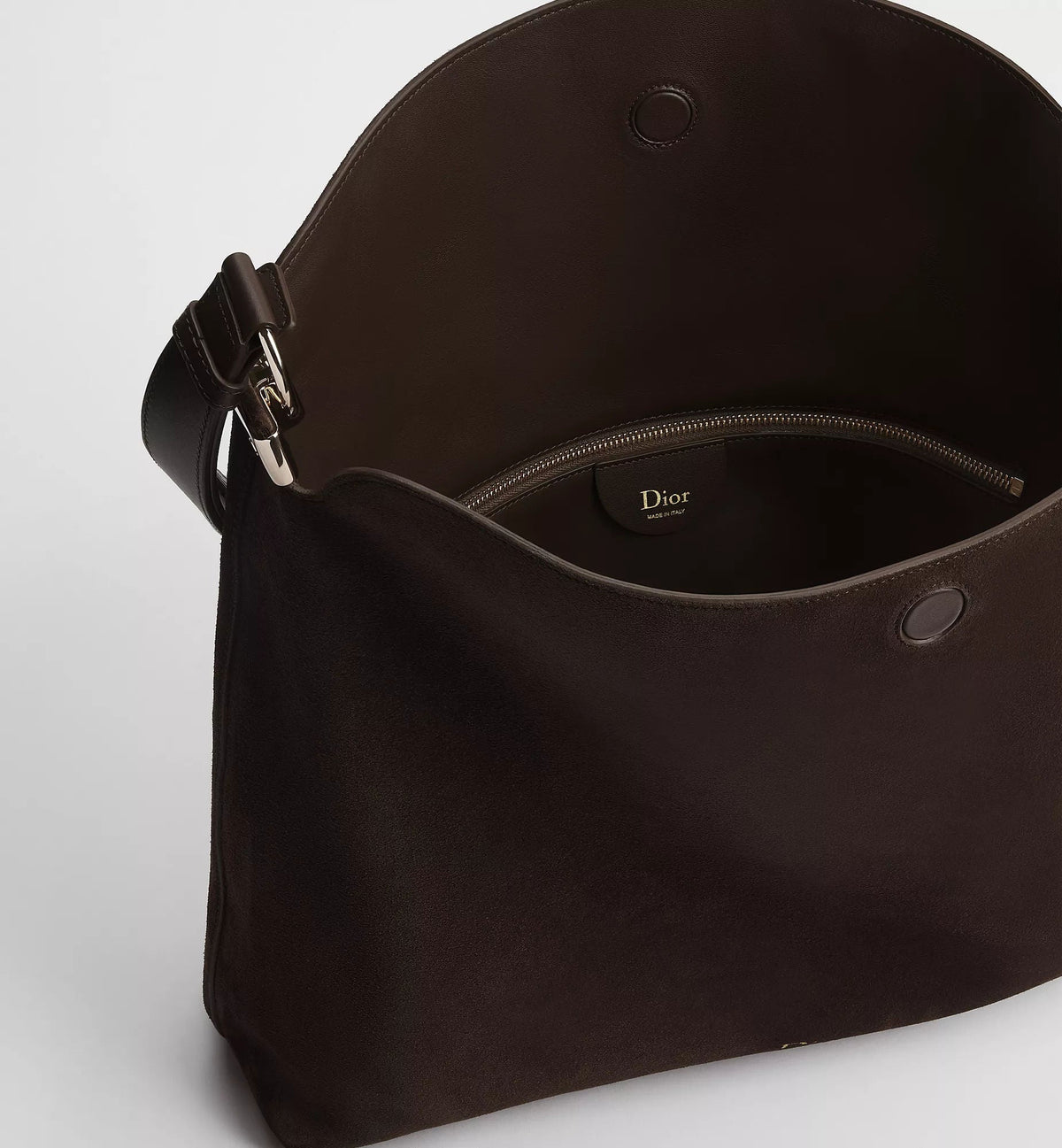 Large Suede Shoulder Bag
