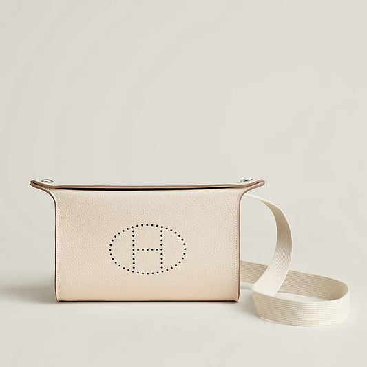 Women's Videpoches Bag With Togo Calfskin And Clou De Selle Closure