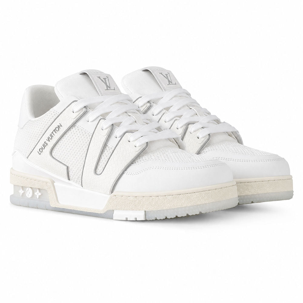 LV Trainer Sneaker White
