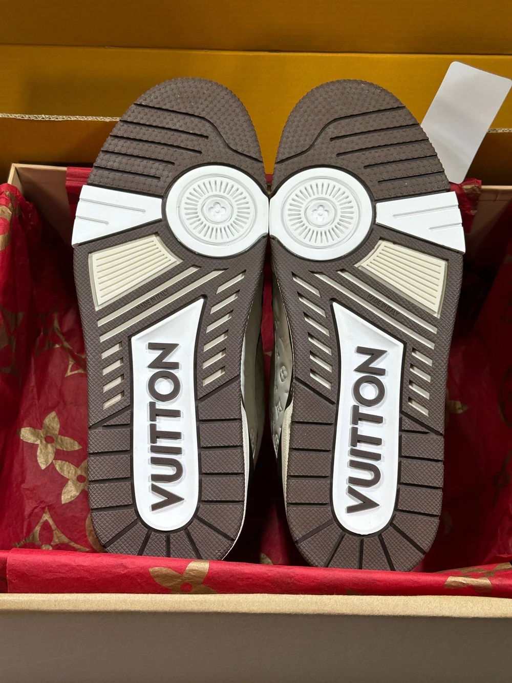 Louis Vuitton LV Trainer Sneaker â€˜Tyler the Creator White Mochaâ€™