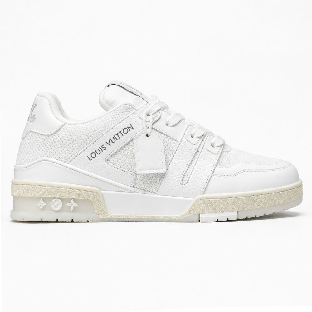 LV Trainer Sneaker White