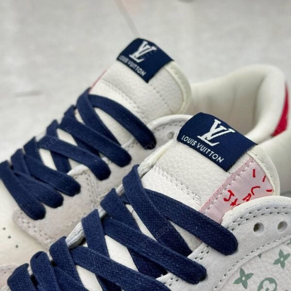 Louis Vuitton x Nike Air Jordan 1 Low â€œTricolor Monogramâ€ (Custom)