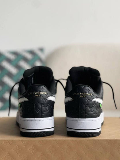 Air Force 1 x Louis Vuitton 07 Low â€˜By Virgil Abloh Black/Whiteâ€™ Best Quality