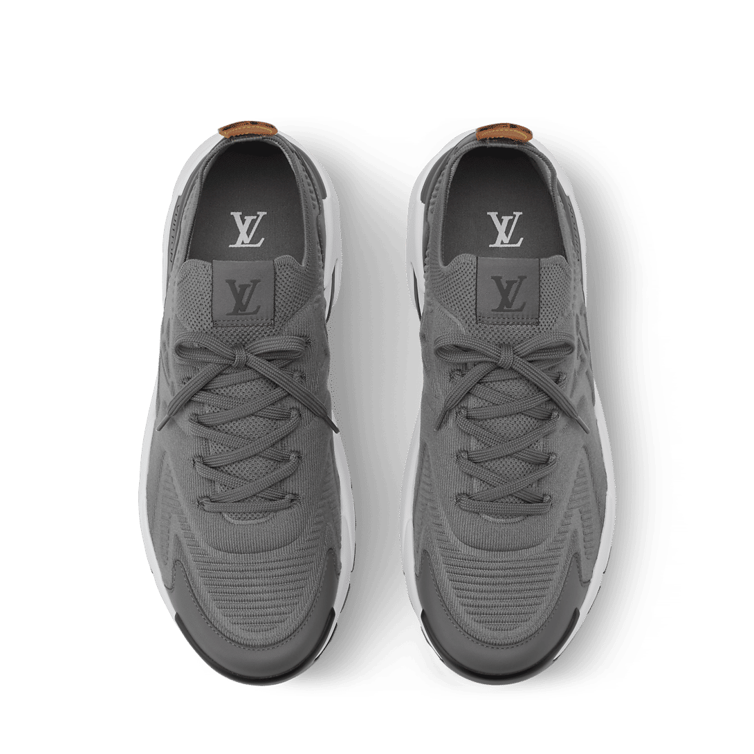 LV Tatic Knit Sneaker Gray