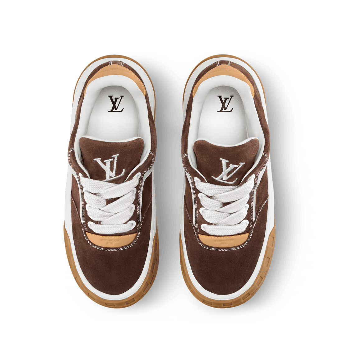 LV Tilted Sneaker Brown