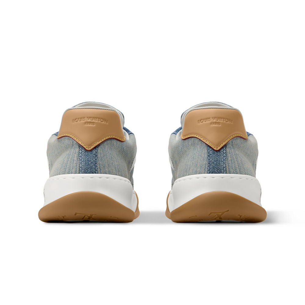 LV Tilted Sneaker Blue Denim