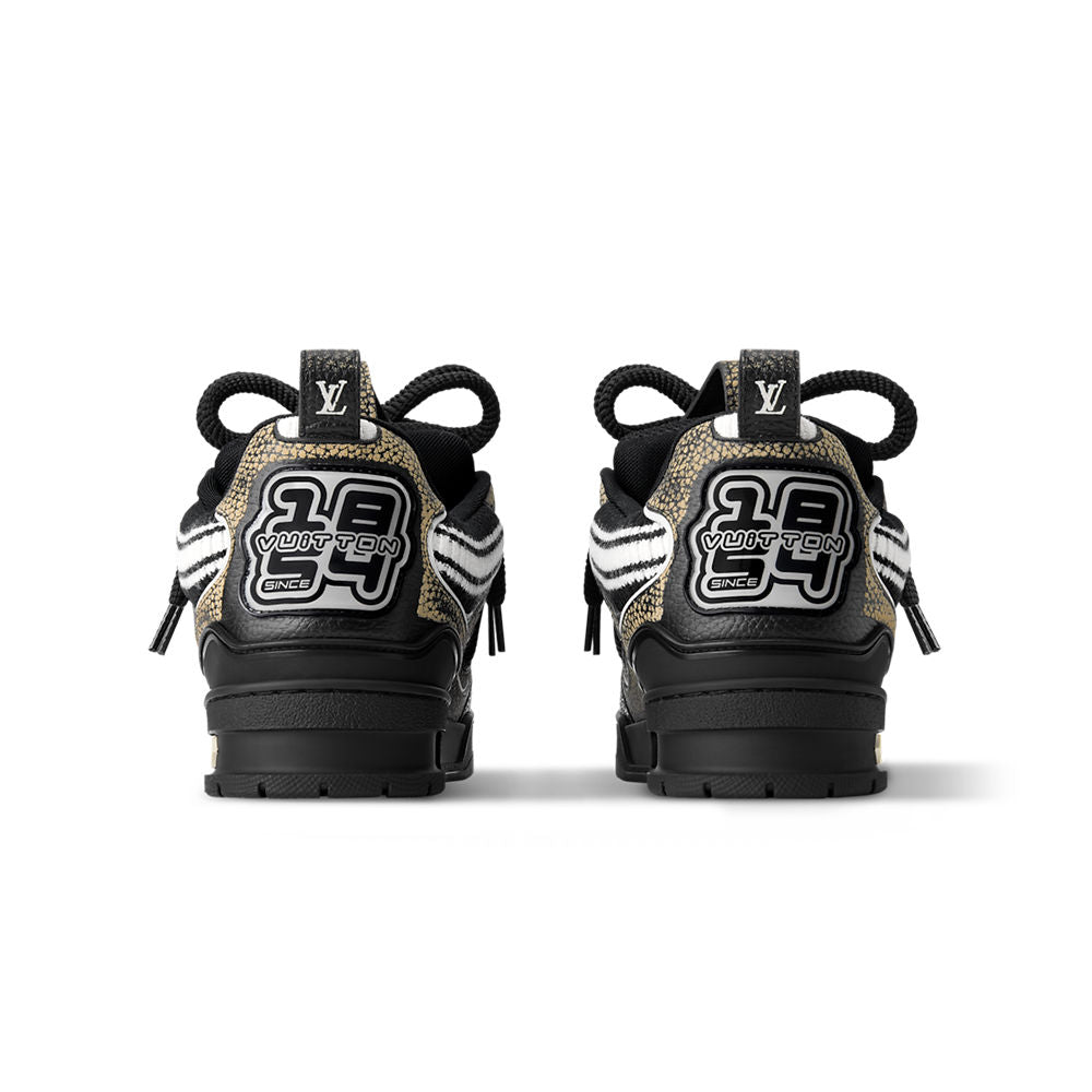 LV Skate Sneaker Black Crystal