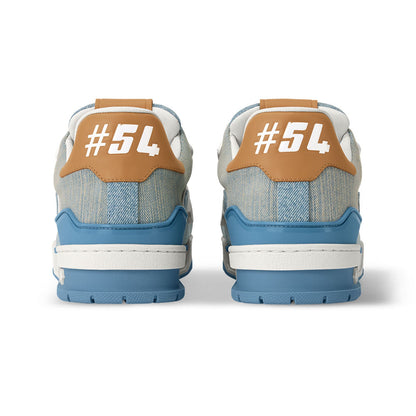 LV Trainer Blue Denim