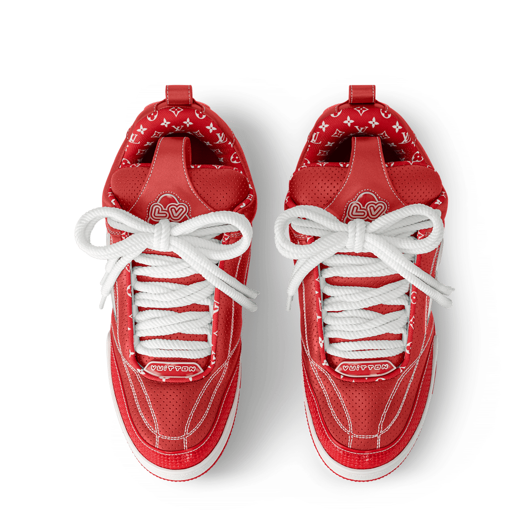 LV Skate Sneaker Red