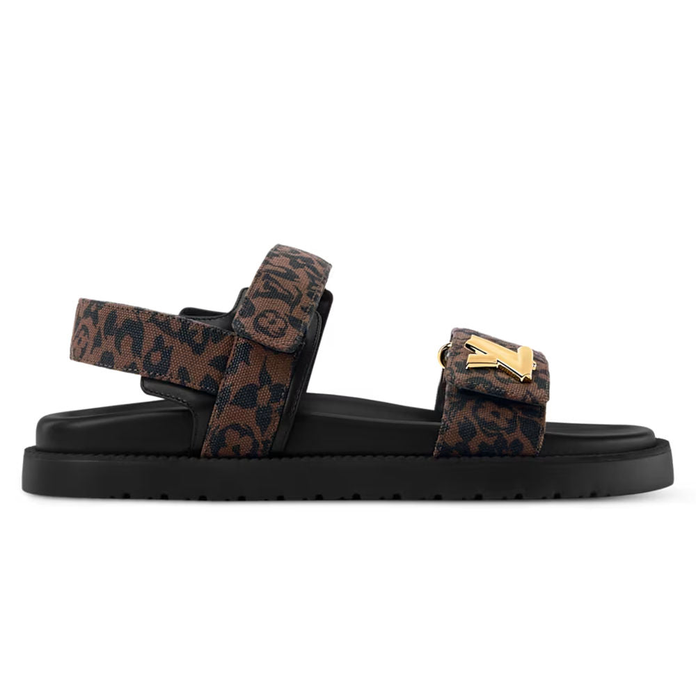 LV Sunset Comfort Sandals Brown