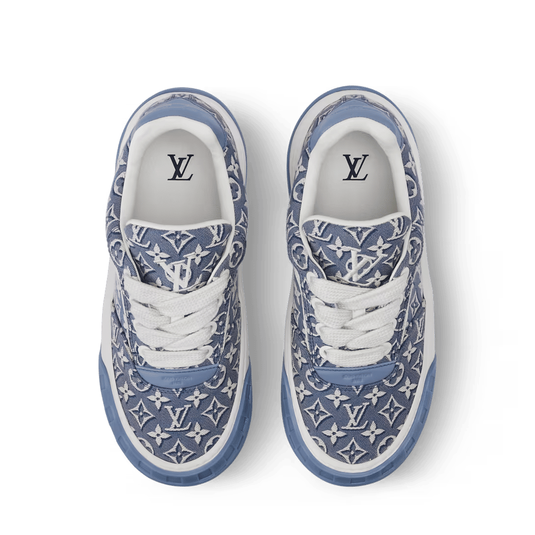 LV Tilted Sneaker Blue