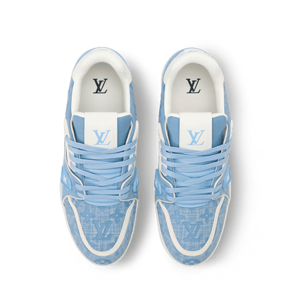 LV Trainer Blue Canvas