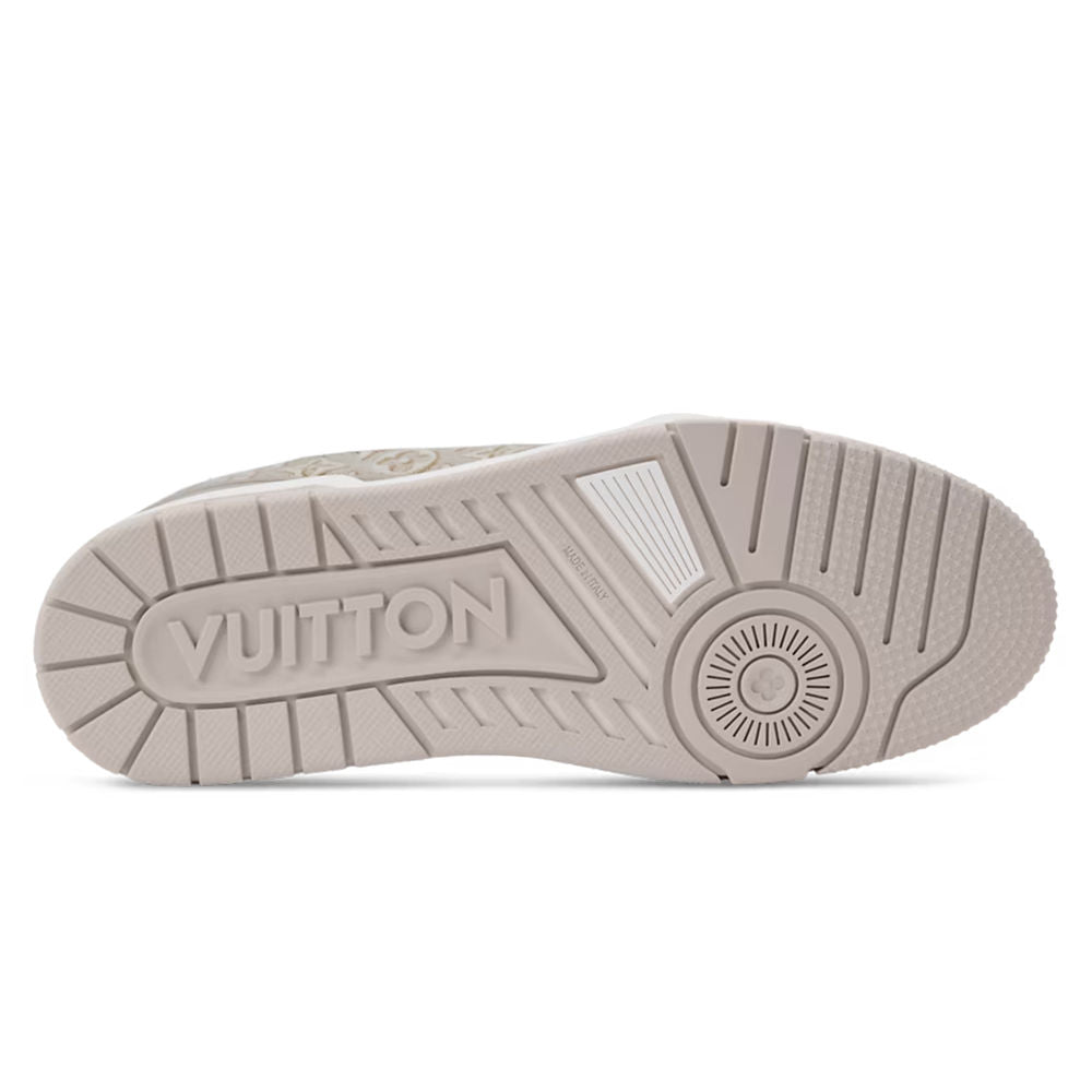 LV Trainer Sneaker Beige