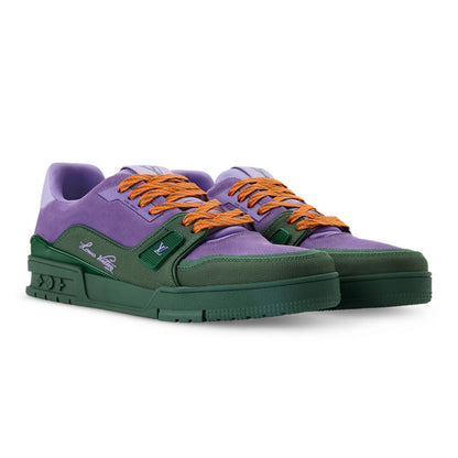 LV Trainer Sneaker Waterproof Nubuck Leather
