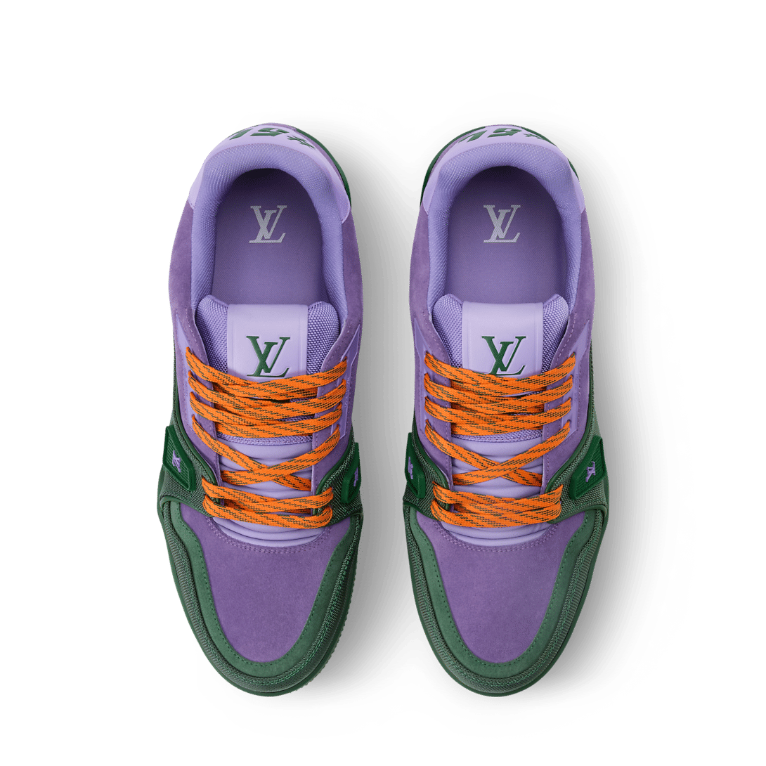 LV Trainer Sneaker Waterproof Nubuck Leather