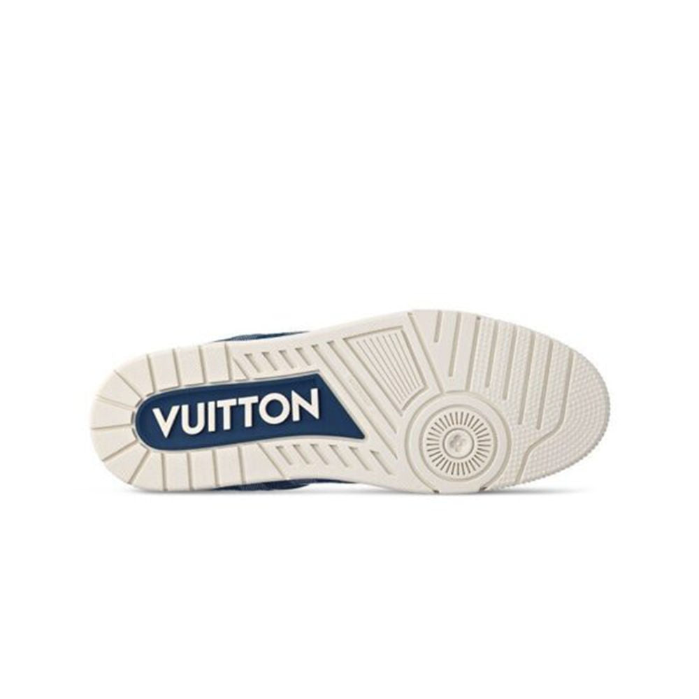 Louis Vuitton LV Trainer Sneaker â€˜Damier Denim Blueâ€™