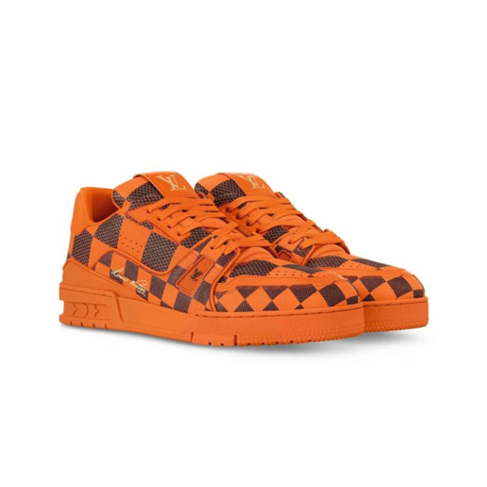 Louis Vuitton LV Trainer Sneaker â€˜DarkOrangeâ€™