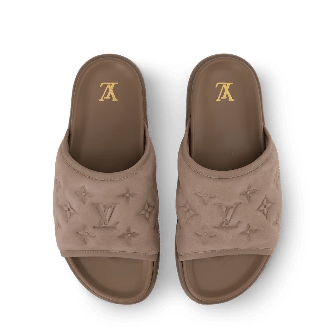LV Miami Mule Taupe Brown