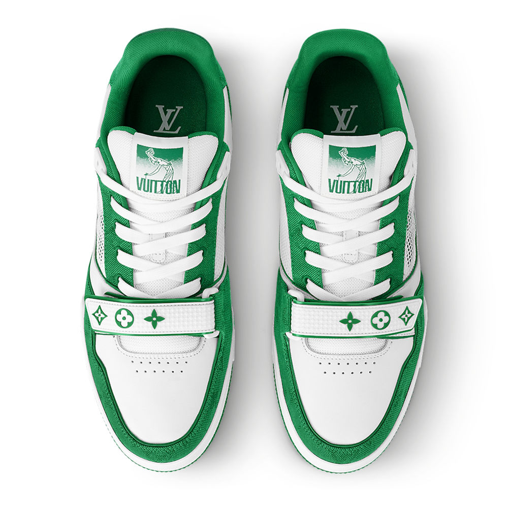 Louis Vuitton LV Trainer Sneaker â€˜Green Meshâ€™