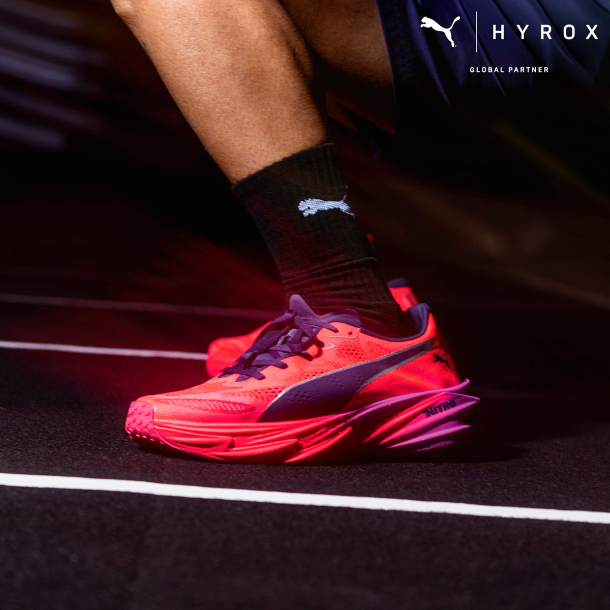X Hyrox Deviate Nitro Elite 4 Mens Running Shoes
