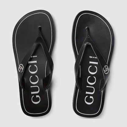 Women's Thong Sandal with Double G