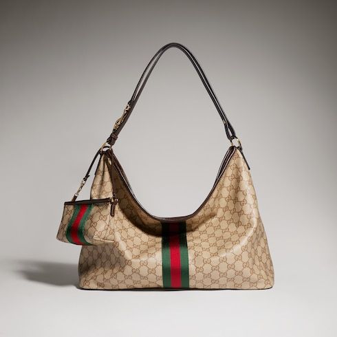 Large Shoulder Bag With Web