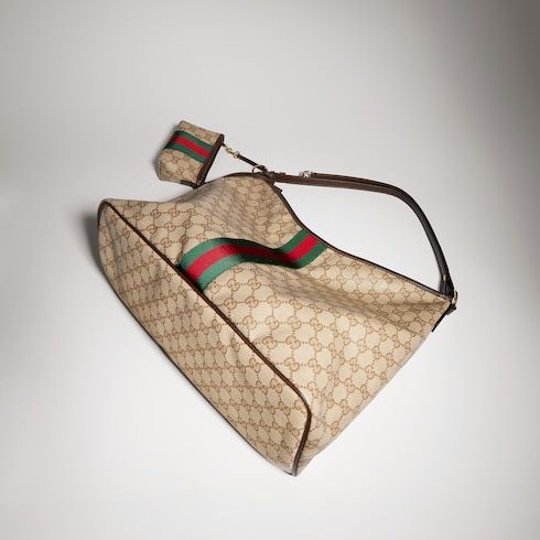 Large Shoulder Bag With Web