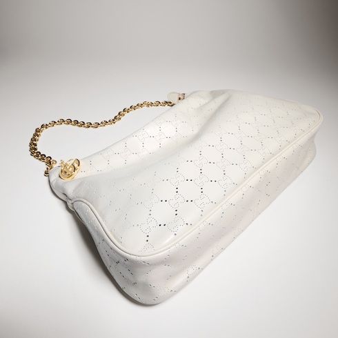 Lady Lunetta Chain Medium Shoulder Bag