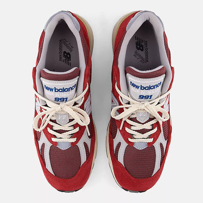 Unisex 991V2 Vintage Sports Lifestyle Sneakers