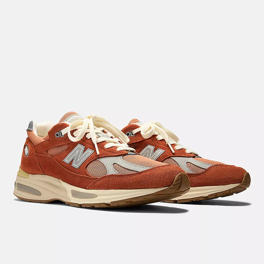Men's Made in UK 991v2 Vintage Sports Lifestyle Shoes