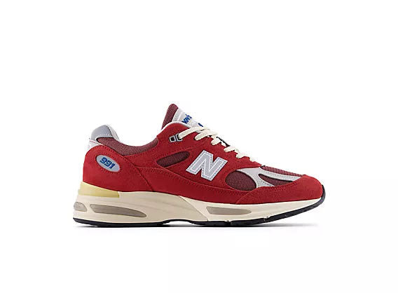Unisex 991V2 Vintage Sports Lifestyle Sneakers