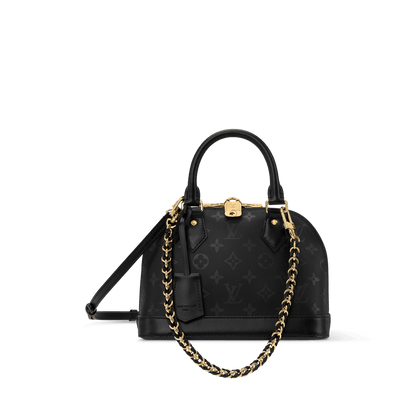Women's Alma BB Monogram Ink Boldly Black