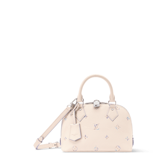 Women's Alma BB Monogram Empreinte Link Quartz Bag