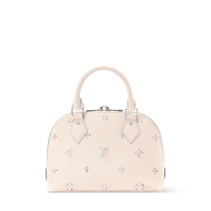Women's Alma BB Monogram Empreinte Link Quartz Bag