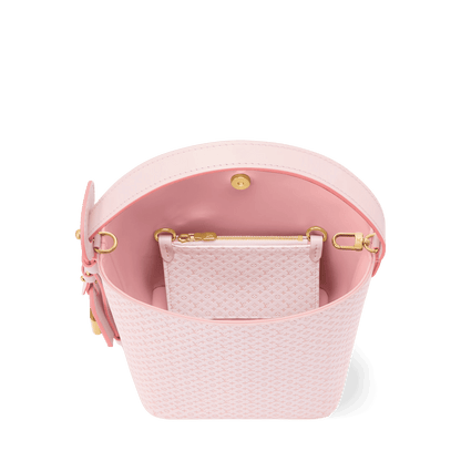 Women's All In BB Light Bliss Minigram Calfskin Handbag