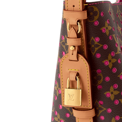 Women's All In BB Monogram Perfo Pop Crush Tote Bag