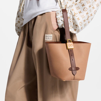 Women's All In BB Cream Monogram Empreinte Leather Handbag