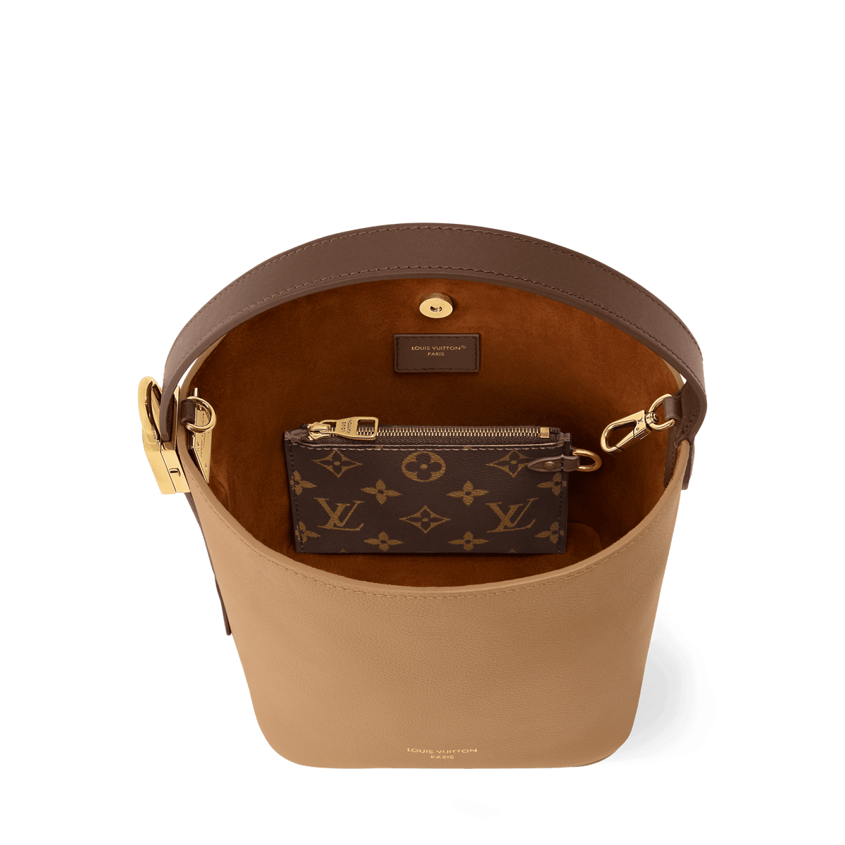 Women's All In BB Cream Monogram Empreinte Leather Handbag