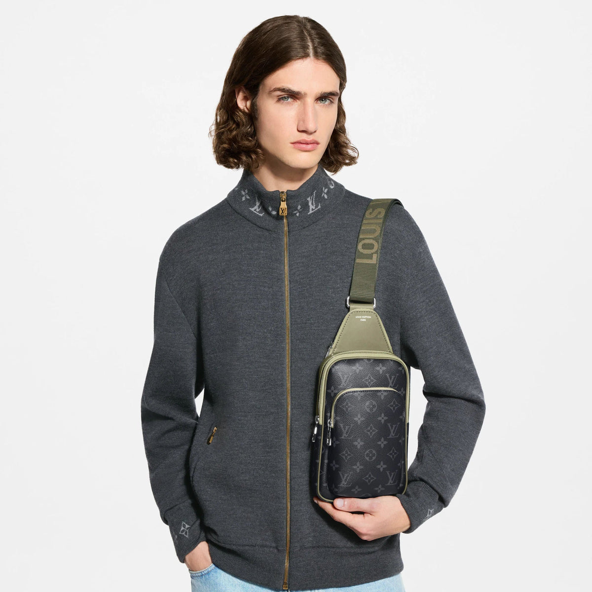 Men's Avenue Slingbag PM Khaki