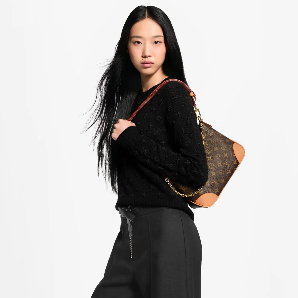 Women's Boulogne PM Monogram Canvas Crossbody Bag