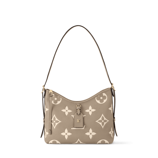 Women's CarryAll PM Bicolor Monogram Empreinte Leather Hobo Bag M47180