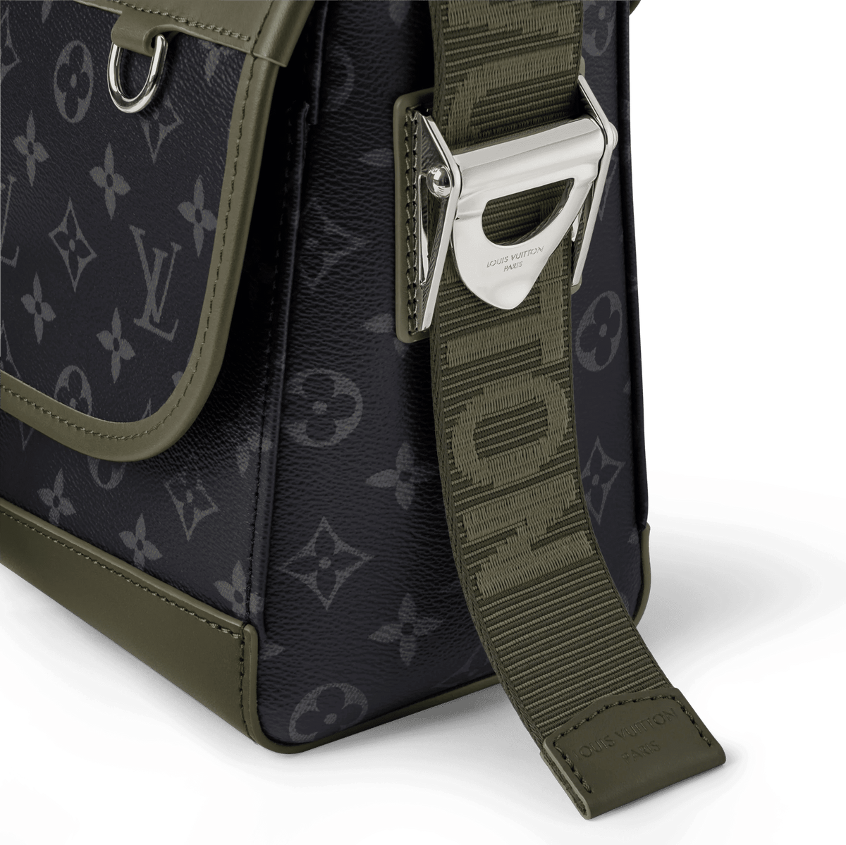 Men's Courrier Messenger Bag Khaki