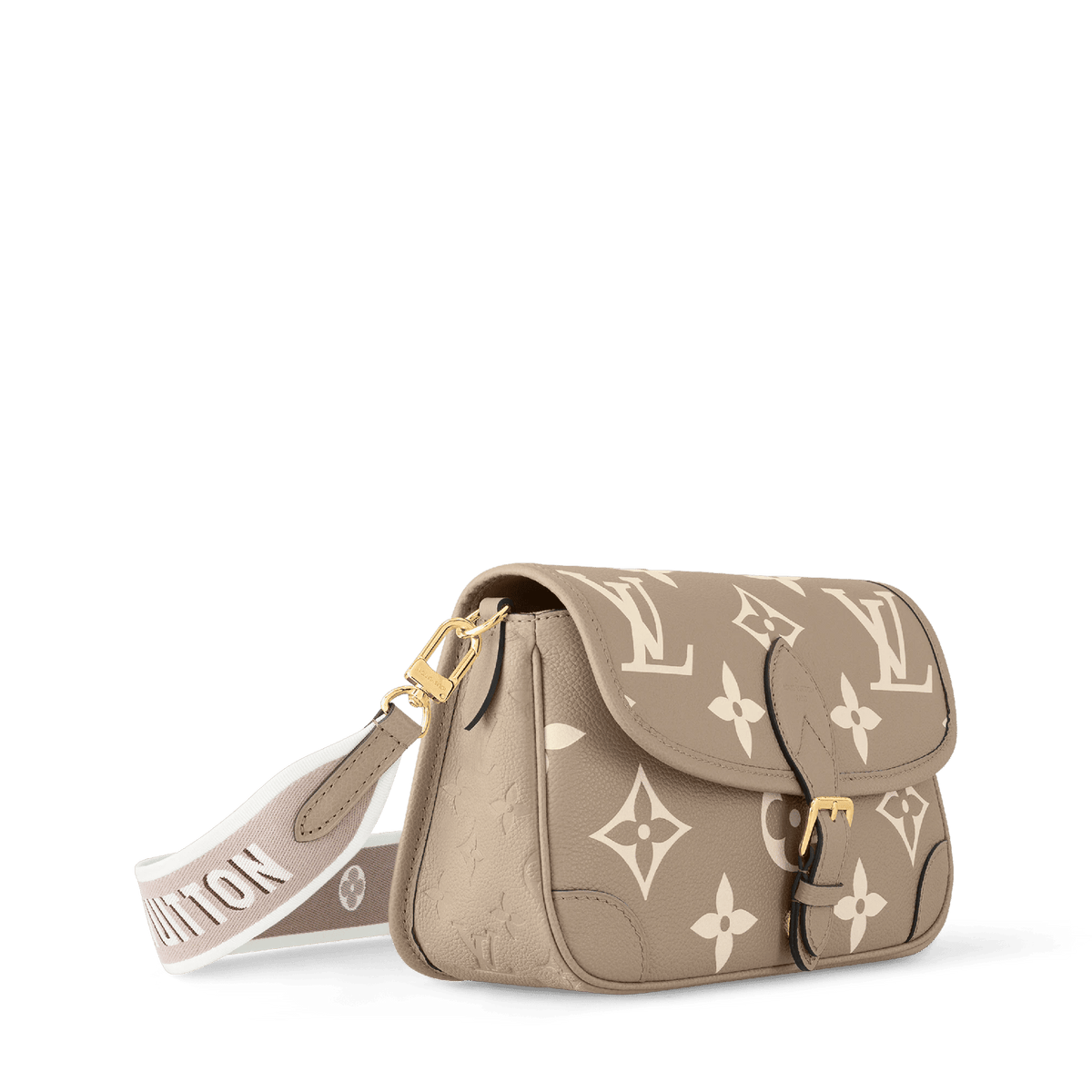 Women's Diane Monogram Empreinte Leather Satchel M46583