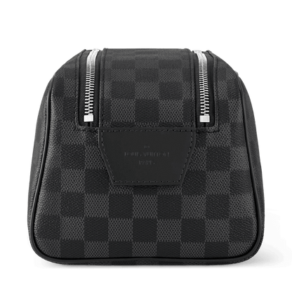 Damier Graphite Canvas Dopp Kit N40127