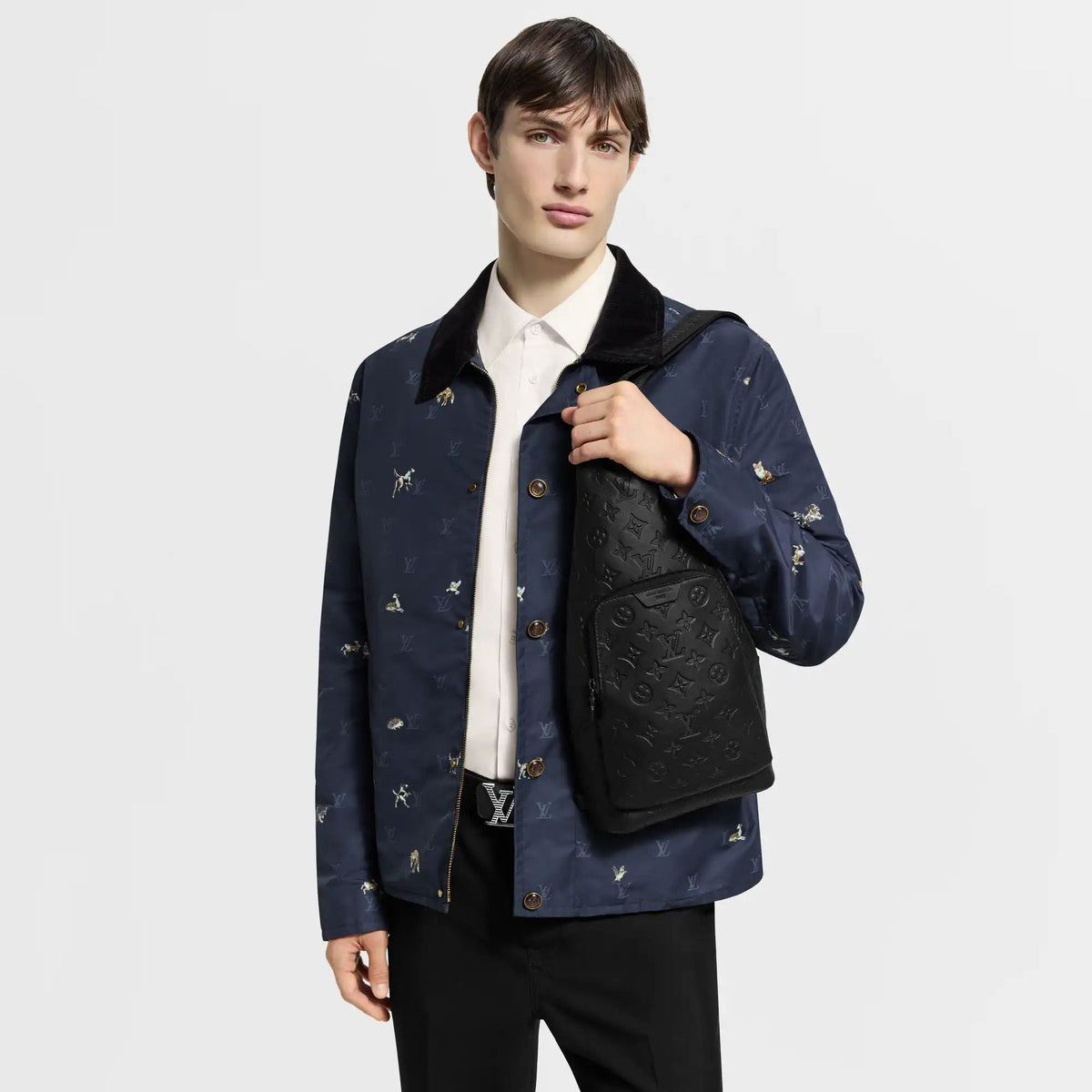 Men's Duo Slingbag Black