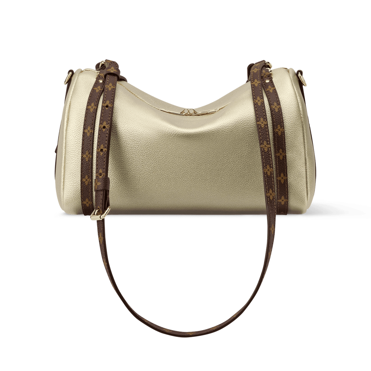 Women's Express PM Platinum Grained Calfskin Tote Bag