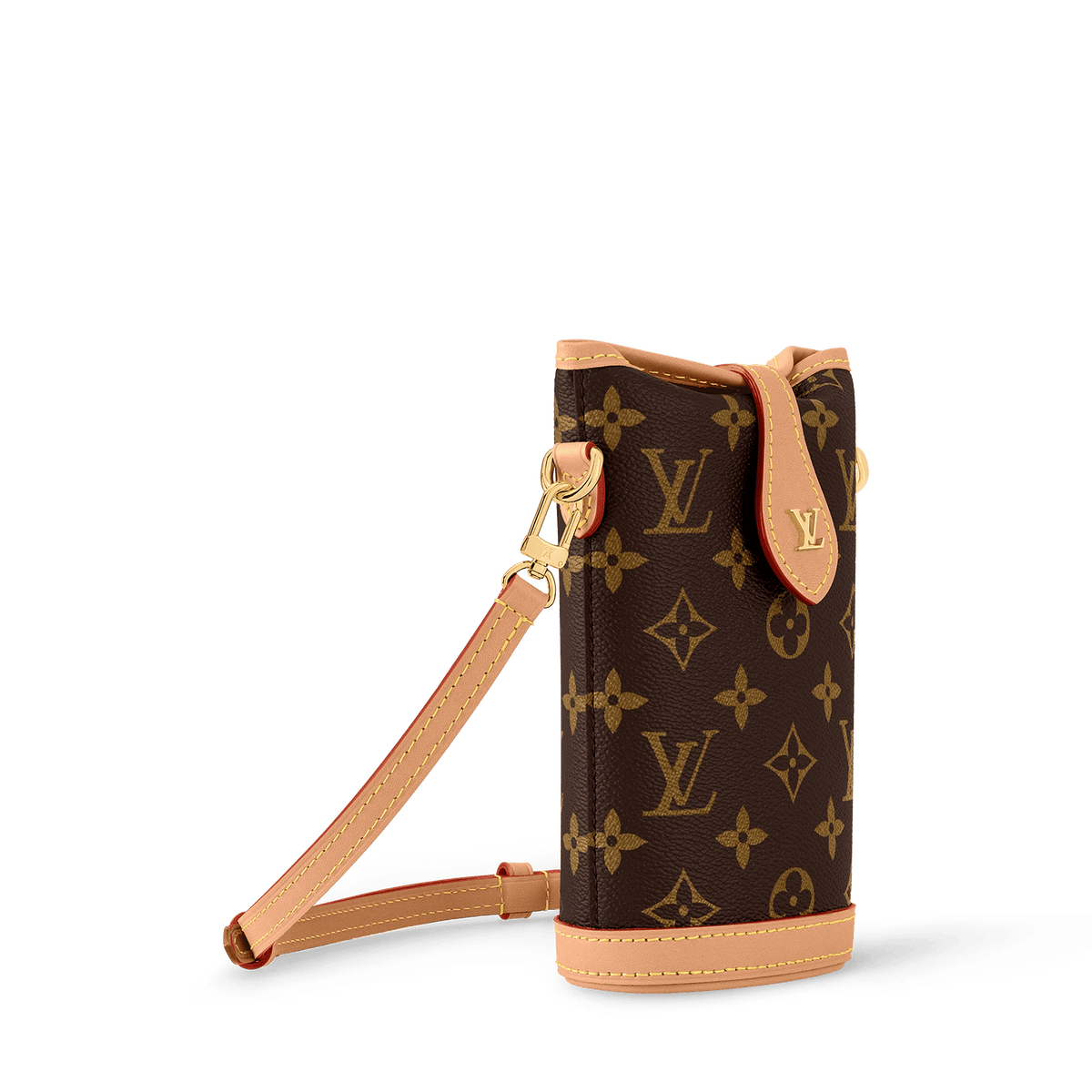 Women's Fold Me Pouch Monogram Coated Canvas Pouch M80874