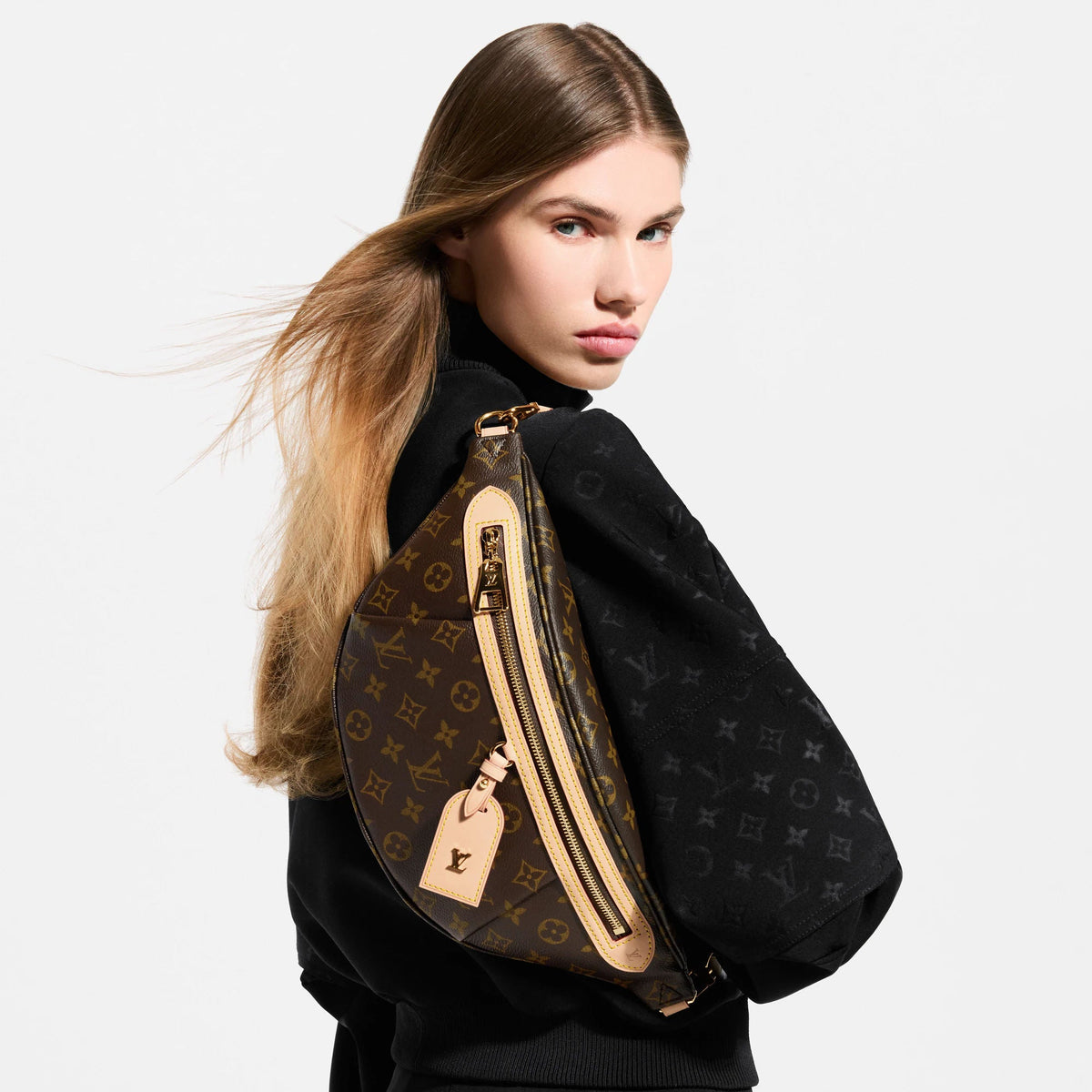 Women's High Rise Monogram Canvas Bumbag