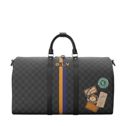 Keepall 50 Mon Monogram Damier Graphite P01967